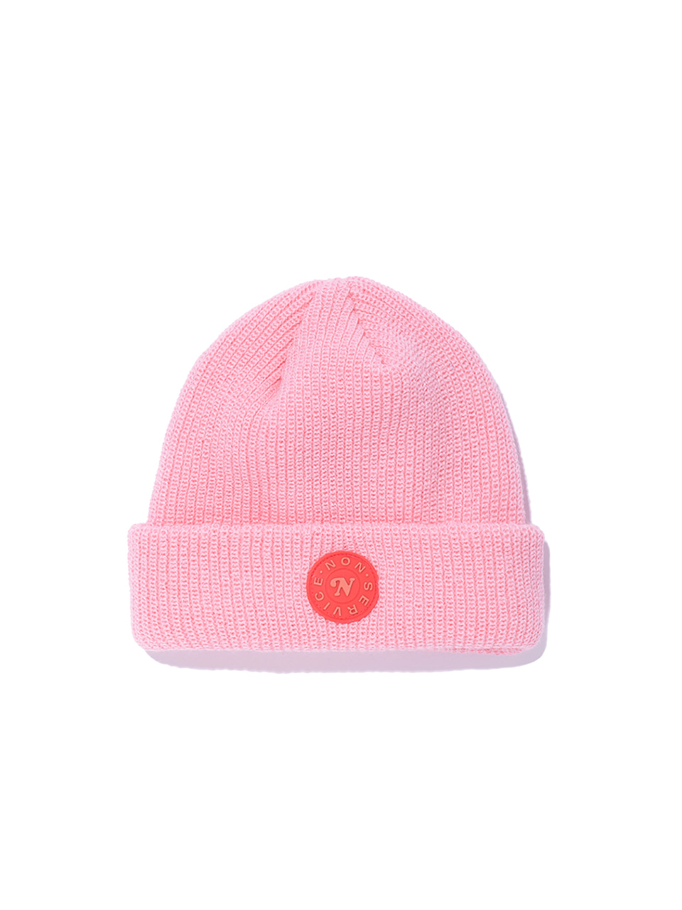 [limited edition] N.O.N WAPPEN BEANIE LIGHT PINK