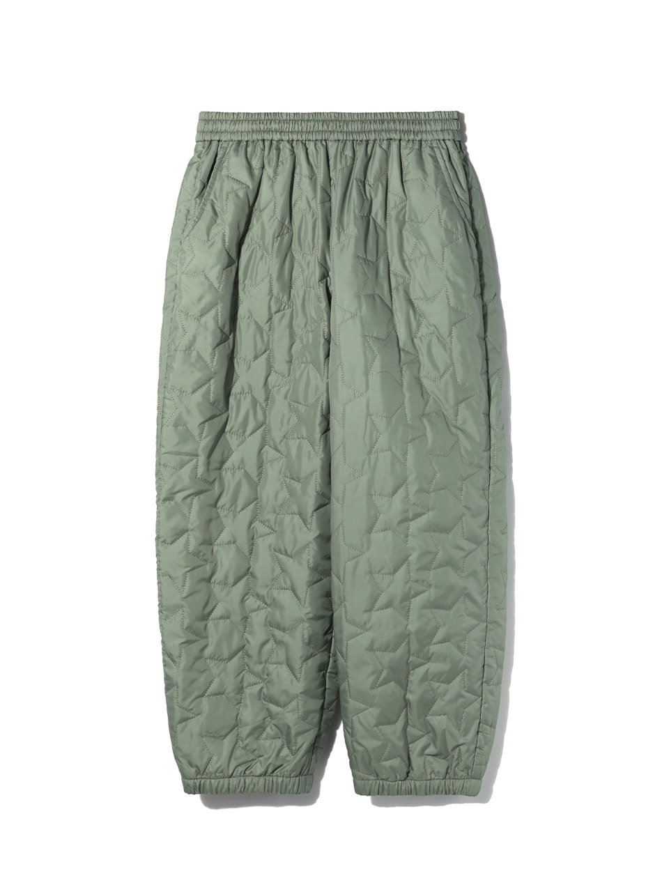 NON STAR QUILTING PANTS OLIVE