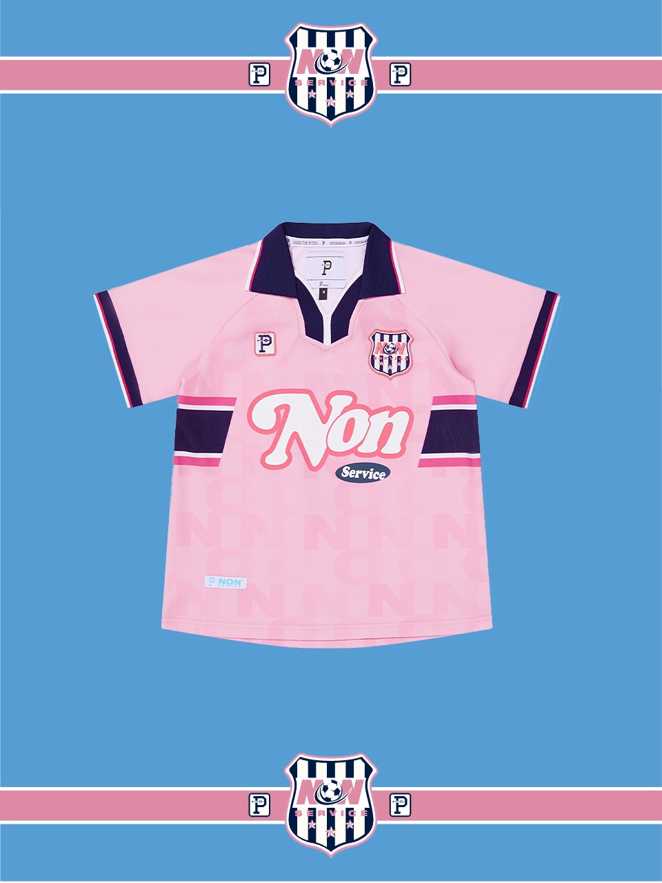 OVER THE PITCH SOCCER JERSEY PINK(아동)