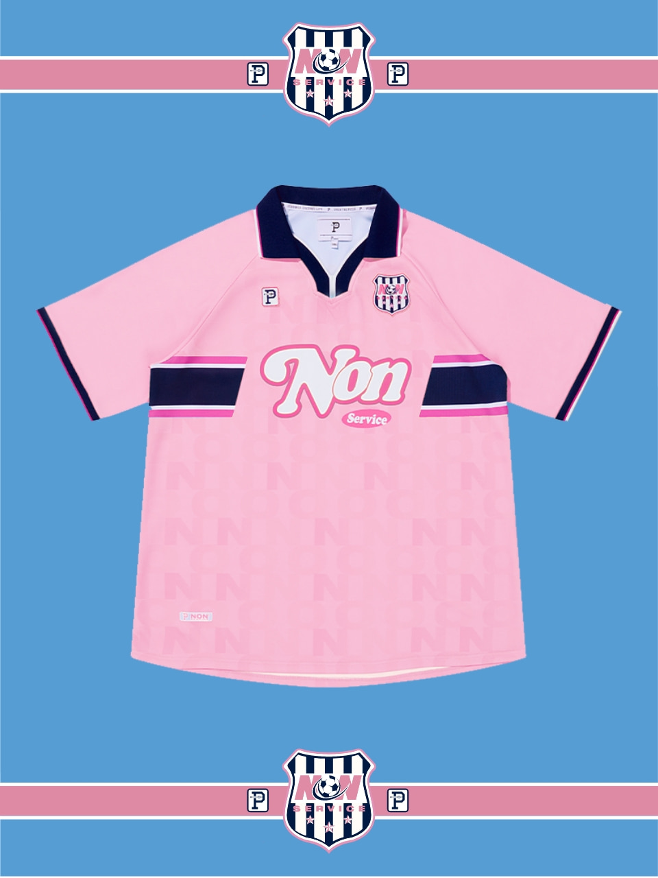OVER THE PITCH SOCCER JERSEY PINK(성인)