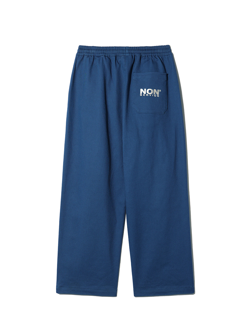 ONE TUCK WIDE PANTS BLUE